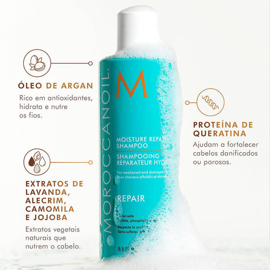 Kit Trio Repara&ccedil;&atilde;o Moroccanoil Repair